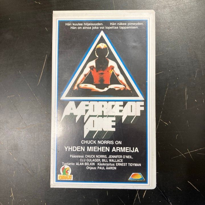 Yhden miehen armeija VHS (VG+/M-) -toiminta-