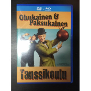 Ohukainen ja Paksukainen - Tanssikoulu DVD+Blu-ray (M-/M-) -komedia-