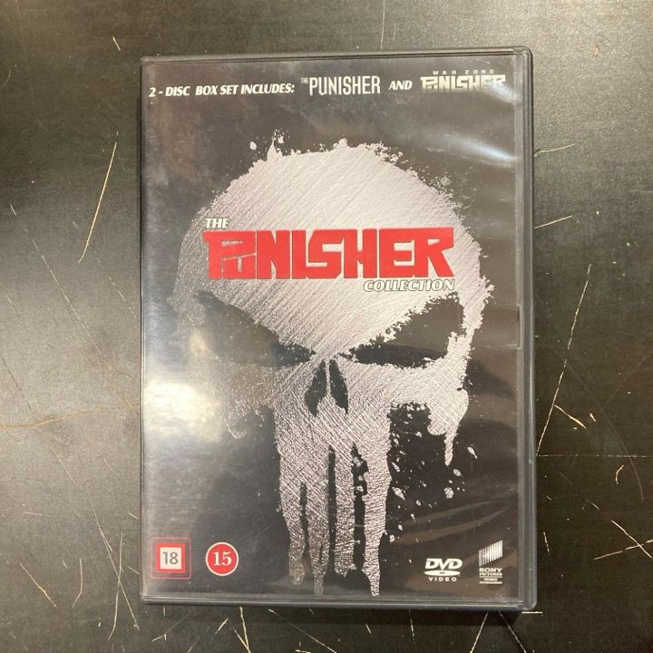 Punisher Collection 2DVD (VG+/M-) -toiminta-