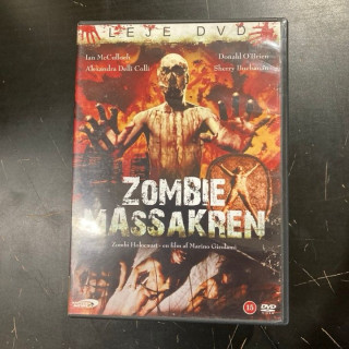 Zombie Holocaust DVD (VG/VG+) -kauhu-