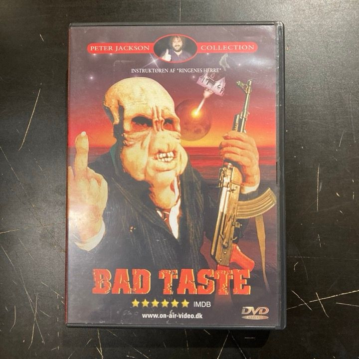 Bad Taste DVD (VG+/VG+) -kauhu/komedia-