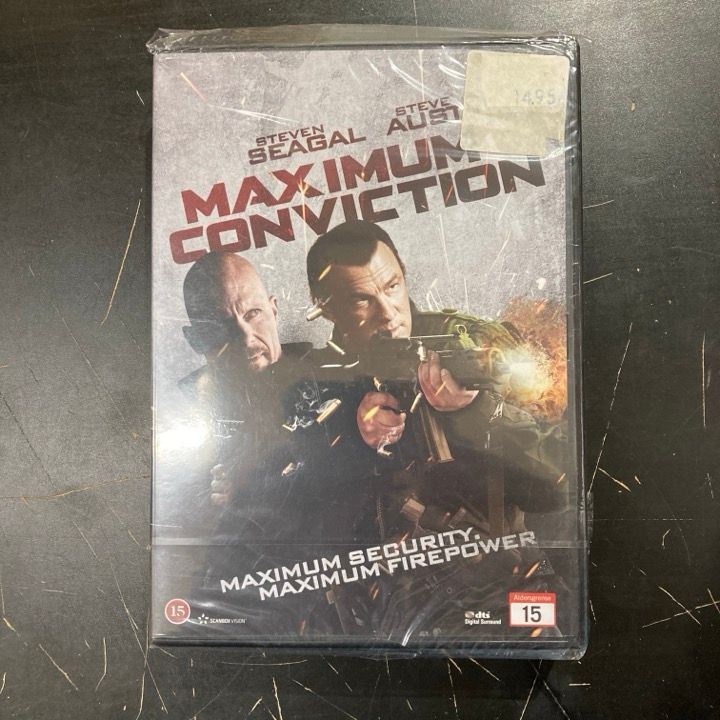 Maximum Conviction DVD (avaamaton) -toiminta-