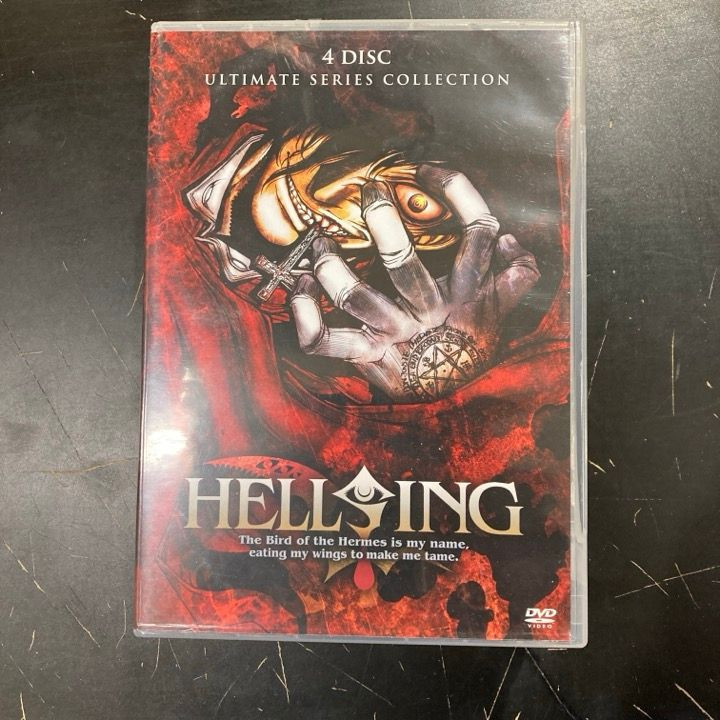 Hellsing - Ultimate Series Collection 4DVD (VG-VG+/M-) -anime-