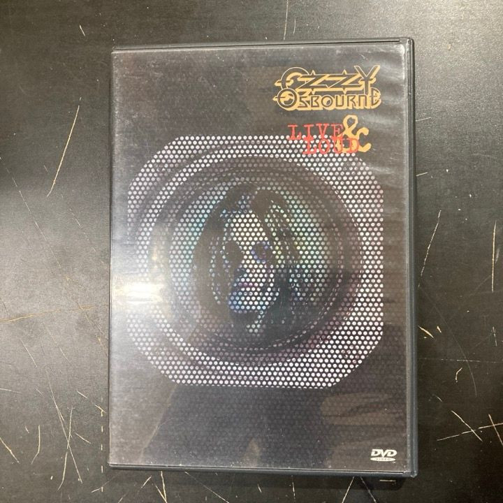 Ozzy Osbourne - Live & Loud DVD (VG/M-) -heavy metal-