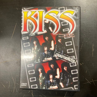 Kiss - You Wanted The Best, You Got The Best! DVD (VG/VG+) -dokumentti- (ei suomenkielistä tekstitystä)