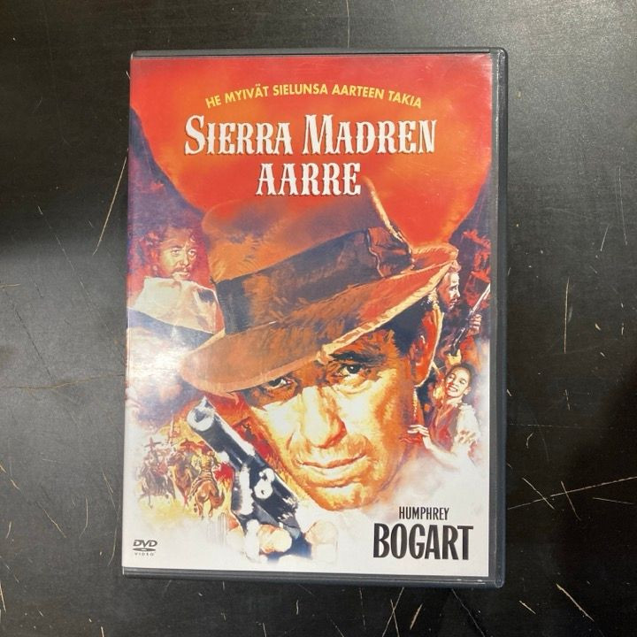 Sierra Madren aarre DVD (VG+/M-) -seikkailu-