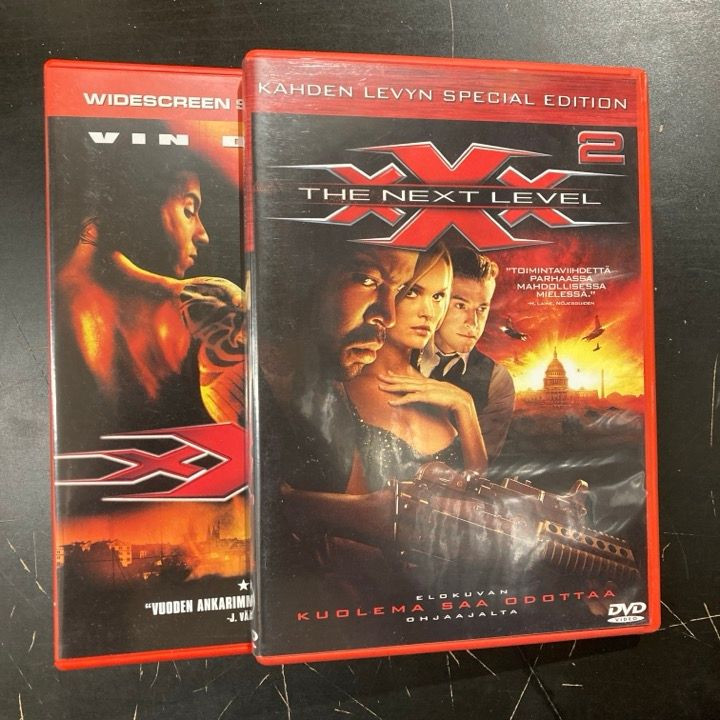 XXX 1-2 4DVD (VG+/M-) -toiminta-