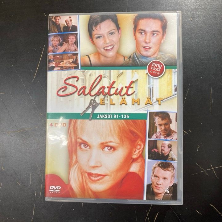 Salatut elämät 91-135 4DVD (VG+-M-/M-) -tv-sarja-