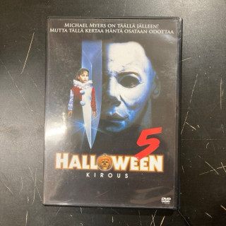 Halloween 5 - kirous DVD (VG/M-) -kauhu-