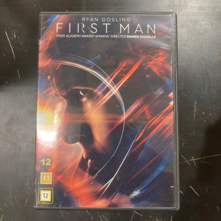 First Man - ensimmäisenä kuussa DVD (VG+/M-) -draama-