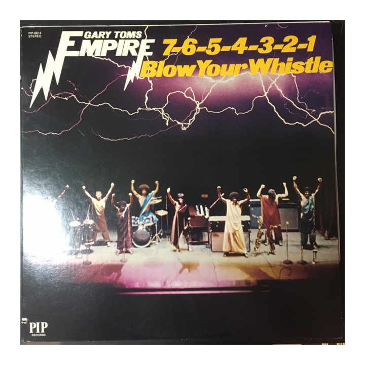 Gary Toms Empire - 7-6-5-4-3-2-1 Blow Your Whistle LP (M-/VG+) -funk-