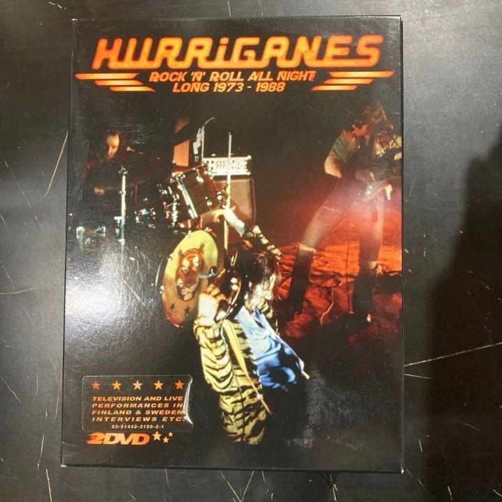 Hurriganes - Rock 'N' Roll All Night Long 1973-1988 2DVD (VG+/VG+) -rock n roll-