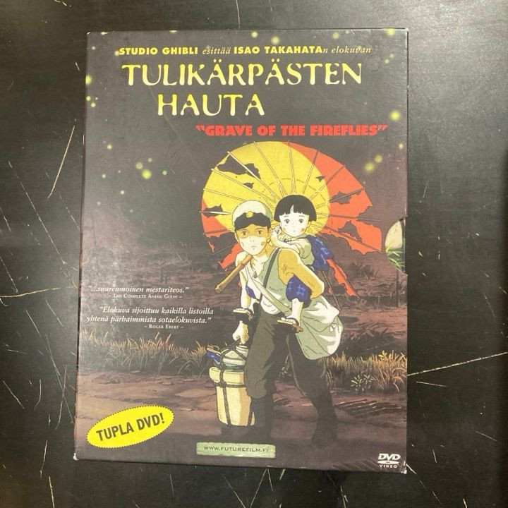 Tulikärpästen hauta 2DVD (VG+/VG+) -anime-