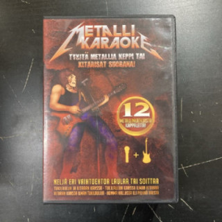 Metallikaraoke DVD (VG+/M-) -karaoke-