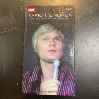 Tapio Heinonen - En kadu mitään (kaikki levytykset 1968-1981) 6CD (VG-M-/VG) -iskelmä-