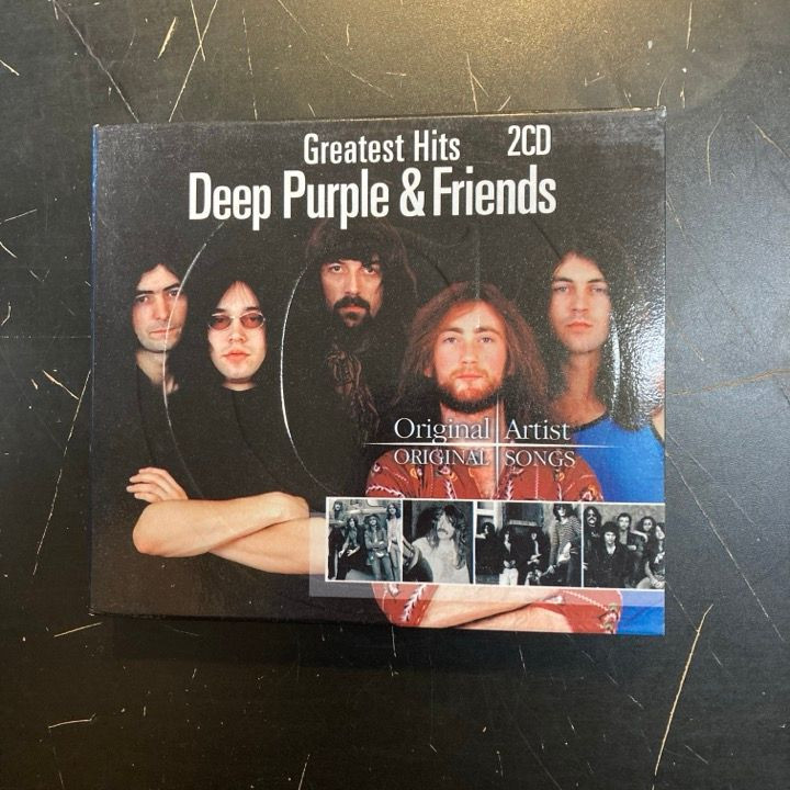 Deep Purple & Friends - Greatest Hits 2CD (M-/M-) -hard rock-