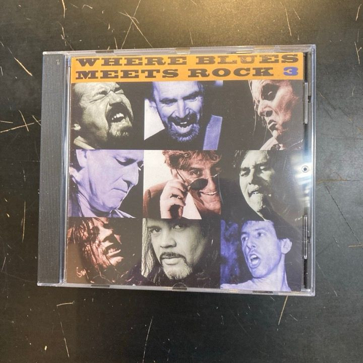 V/A - Where Blues Meets Rock 3 CD (VG+/M-)