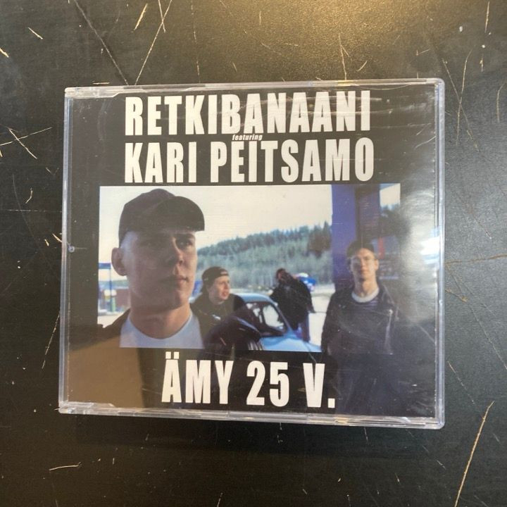 Retkibanaani featuring Kari Peitsamo - Ämy 25 V. CDS (M-/M-) -punk rock-