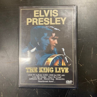 Elvis Presley - The King Live DVD (VG+/M-) -rock n roll-