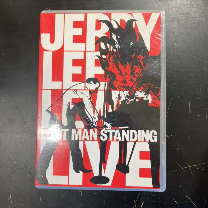 Jerry Lee Lewis - Last Man Standing Live DVD (VG+/M-) -rock n roll-