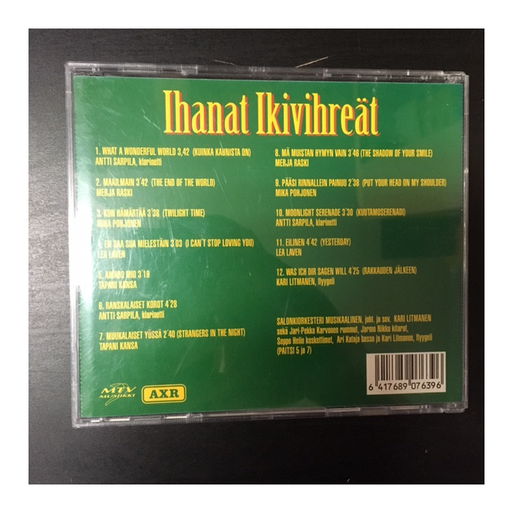 V/A - Ihanat ikivihreät CD (VG+/VG+)