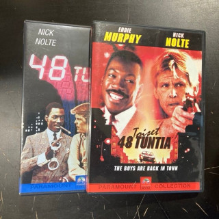 48 tuntia / Toiset 48 tuntia 2DVD (M-/M-) -toiminta-