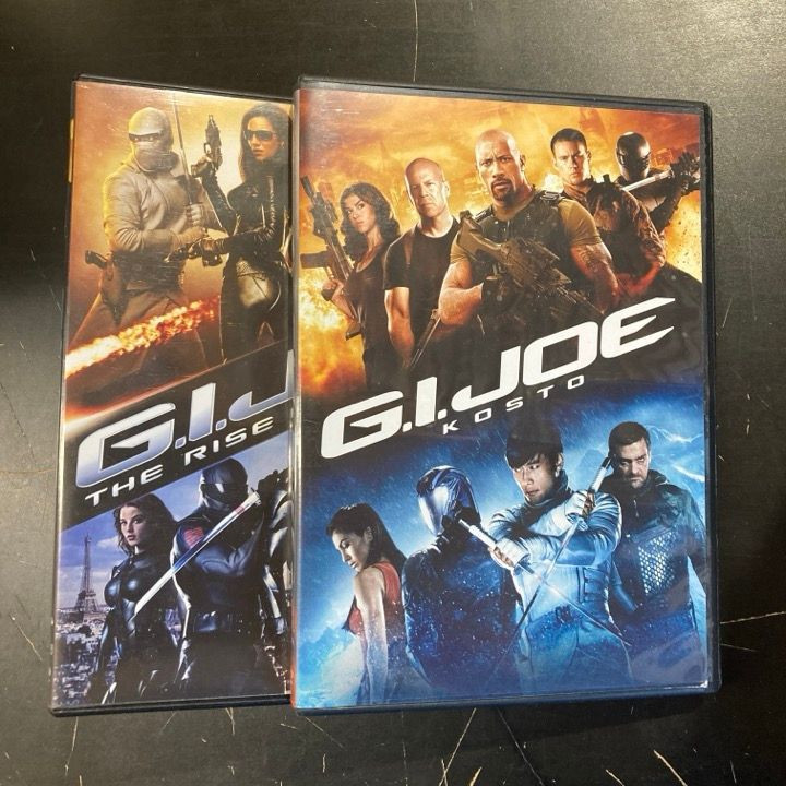 G.I. Joe - The Rise Of Cobra / G.I. Joe - Kosto 2DVD (VG+/M-) -toiminta/sci-fi-