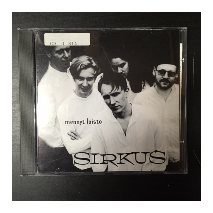 Sirkus - Mennyt loisto CD (M-/VG+) -folk rock-