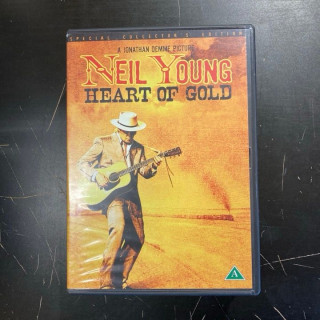 Neil Young - Heart Of Gold 2DVD (VG+/VG+) -dokumentti-