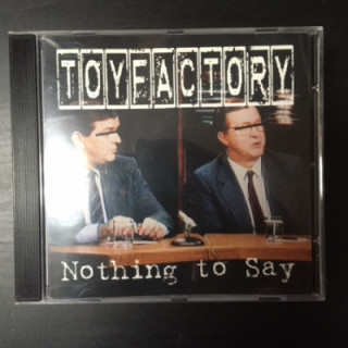 Toyfactory - Nothing To Say CDEP (VG+/M-) -punk rock-