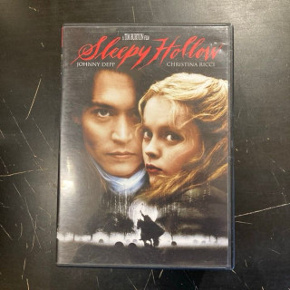 Sleepy Hollow DVD (M-/VG+) -kauhu-