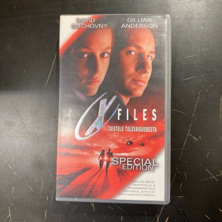 X-Files - taistelu tulevaisuudesta VHS (VG+/M-) -jännitys/sci-fi-