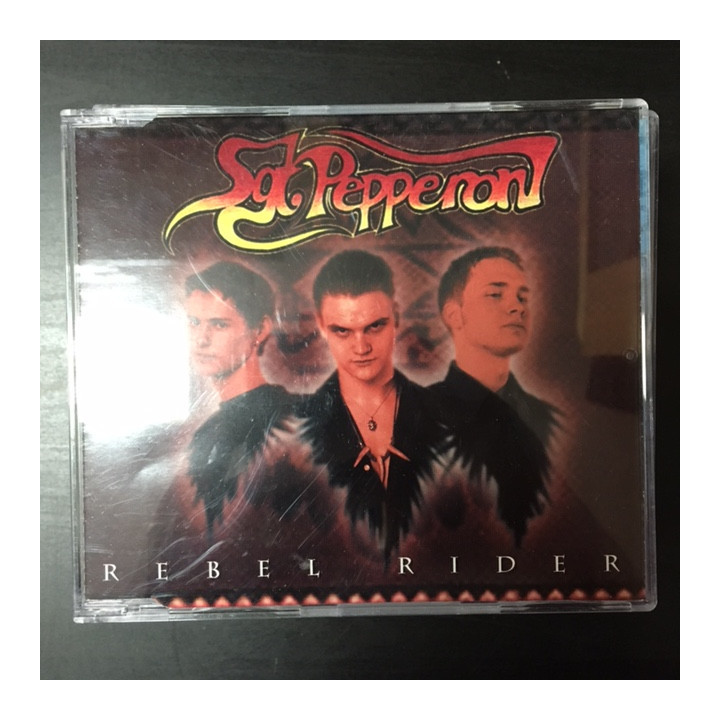 Sgt. Pepperoni - Rebel Rider CDEP (M-/M-) -hard rock-