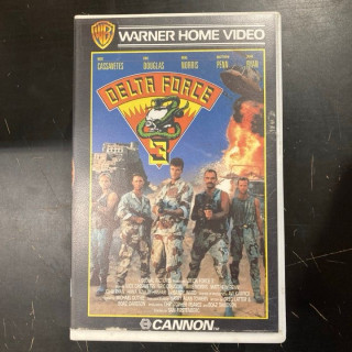 Delta Force 3 VHS (VG+/VG+) -toiminta-