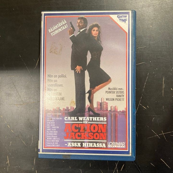 Action Jackson VHS (VG+/VG+) -toiminta-