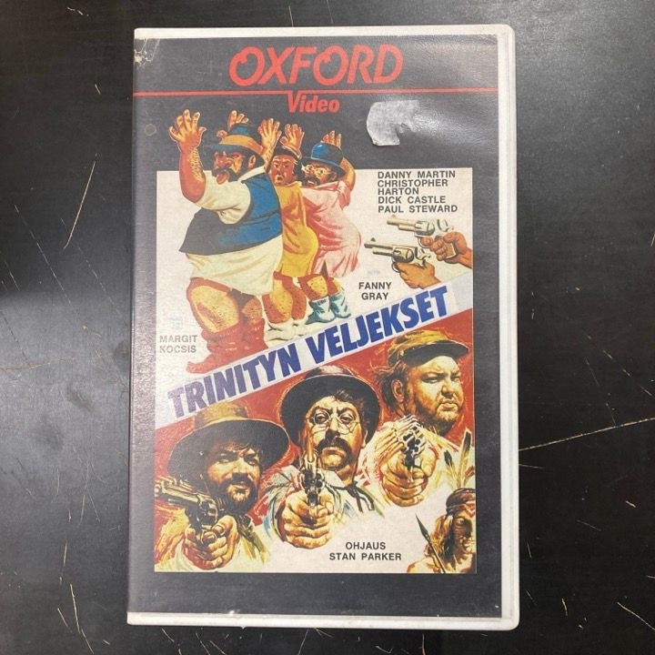 Trinityn veljekset VHS (VG+/VG+) -western/komedia-