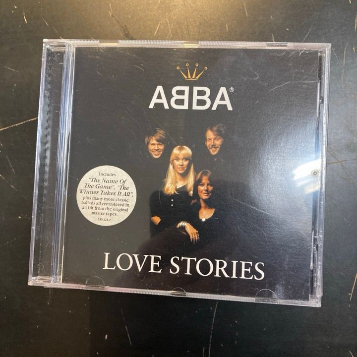 ABBA - Love Stories (remastered) CD (VG+/M-) -pop-