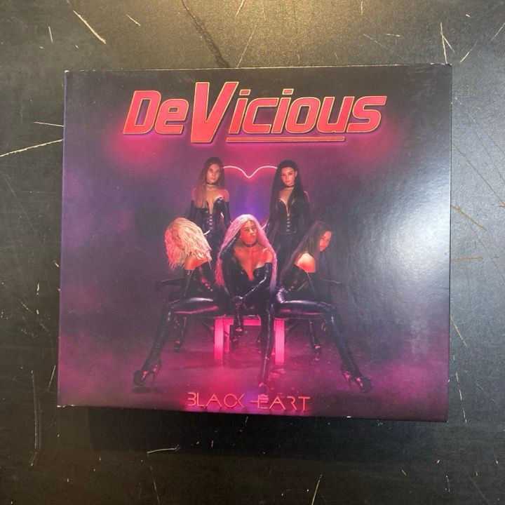 DeVicious - Black Heart CD (M-/VG+) -hard rock-