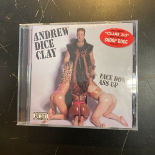 Andrew Dice Clay - Face Down Ass Up CD (VG+/VG+) -komedia-