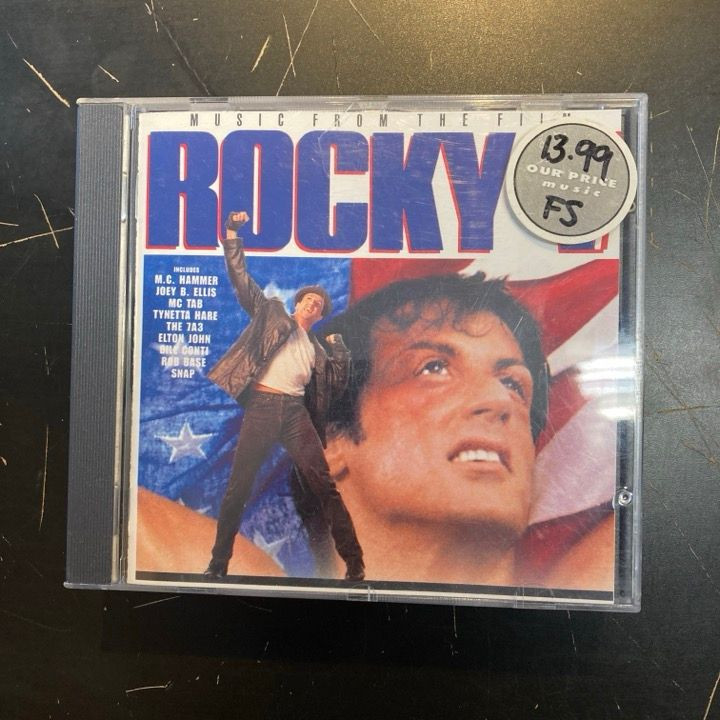 Rocky V - The Soundtrack CD (VG+/VG+) -soundtrack-