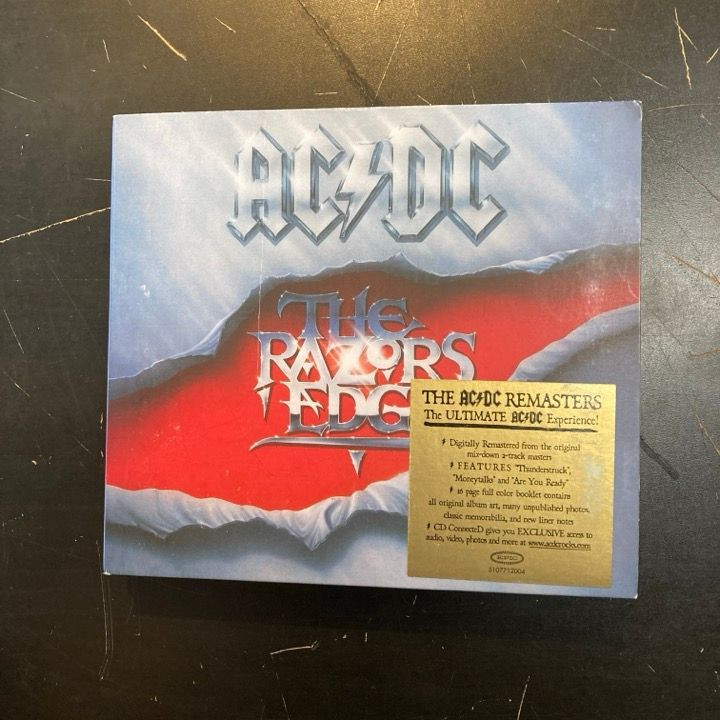 AC/DC - The Razors Edge (remastered) CD (VG/VG+) -hard rock-