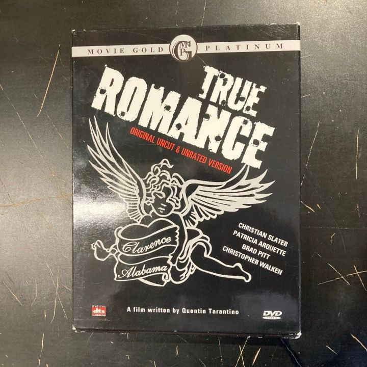 True Romance (original uncut & unrated version) 2DVD (VG+/VG+) -toiminta-