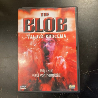 Blob - valuva kuolema DVD (VG+/M-) -kauhu/sci-fi-