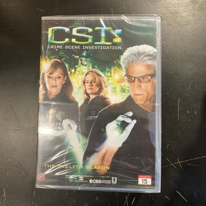 CSI: Crime Scene Investigation - Kausi 12 6DVD (avaamaton) -tv-sarja-