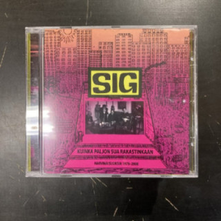 SIG - Kuinka paljon sua rakastinkaan (harvinaisuuksia 1978-2008) CD (M-/M-) -pop rock-