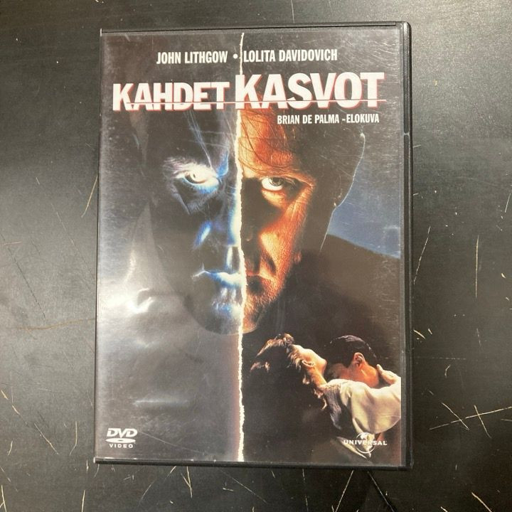 Kahdet kasvot DVD (VG+/M-) -jännitys-