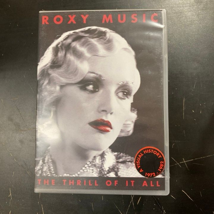 Roxy Music - The Thrill Of It All 2DVD (VG+/M-) -art rock-