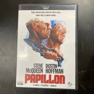 Papillon DVD (VG+/M-) -draama-