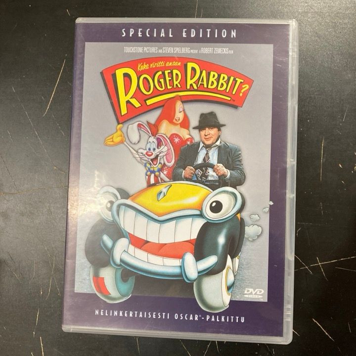 Kuka viritti ansan, Roger Rabbit? (special edition) DVD (VG+/M-) -komedia/animaatio-