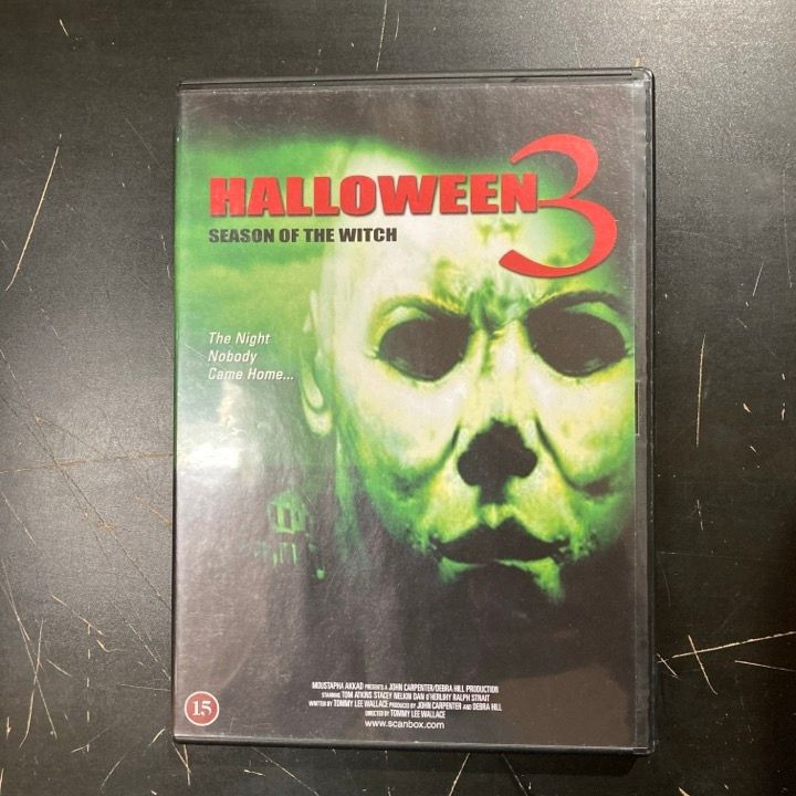 Halloween 3 - pahuuden yö DVD (VG/M-) -kauhu-